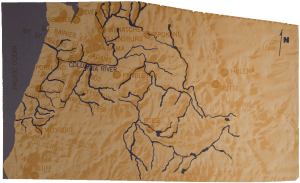 map of washington state