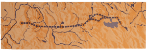 map of pendleton to salt lake city